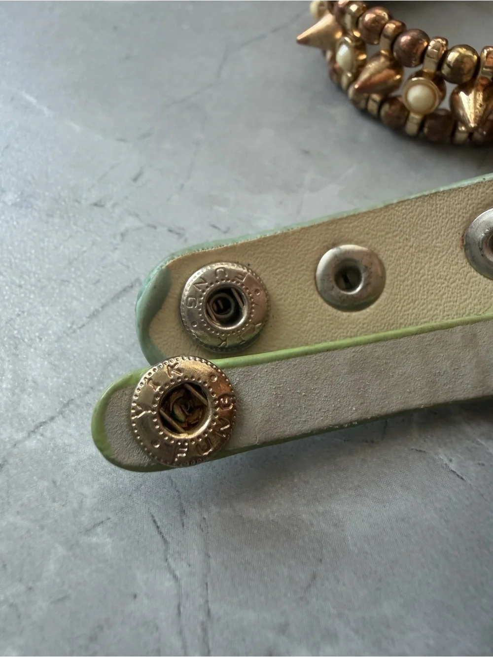 Vintage 00s pop punk spikey bracelets